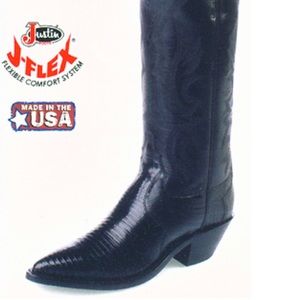 Justin Iguana Skin Boots